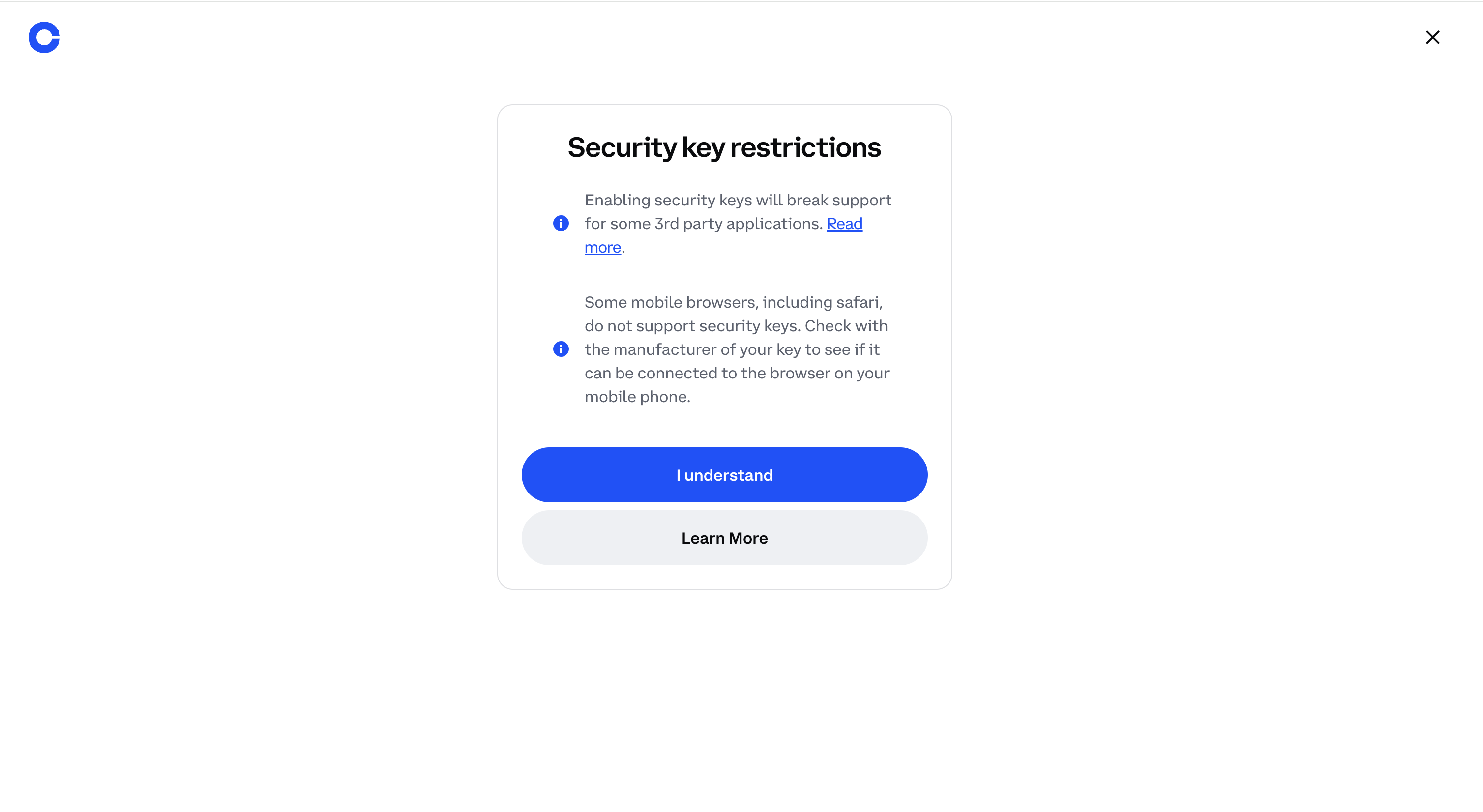 Request and register a YubiKey on Coinbase Prime | Coinbase Help