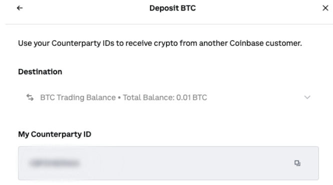 Transfer funds (cryptocurrency) between Coinbase Prime accounts through ...