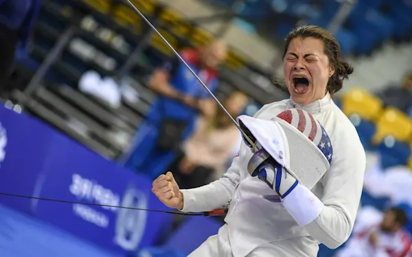 Main image for: How Olympic fencer Kat Holmes stays sharp