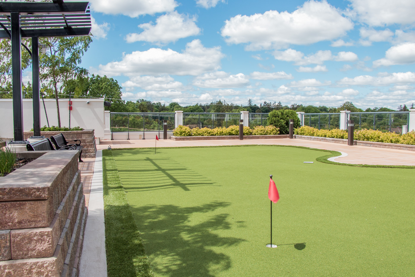 Putting Green at 144 Park in Waterloo