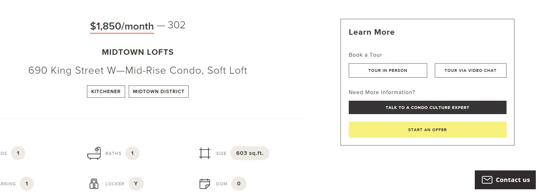 New Leasing Experience on CondoCulture.ca