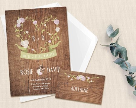 Wedding Invitations UK & Photo Wedding Invites | Optimalprint UK
