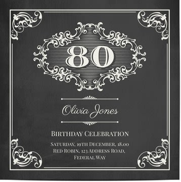 Birthday Invitations Personalised by You - Create Your Own Birthday