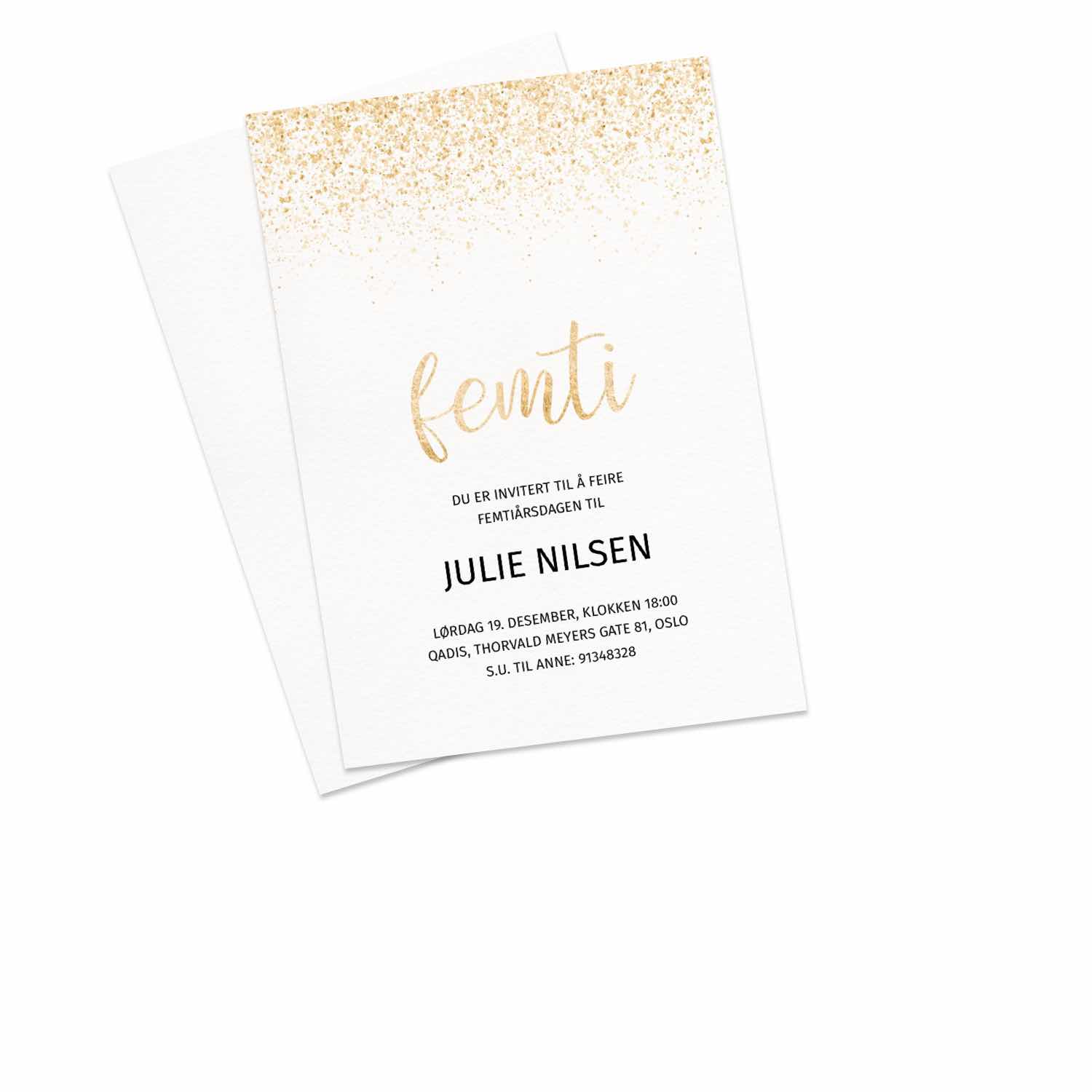 Bursdagsinvitasjoner Laget Av Deg Skap Et Mesterstykke Optimalprint