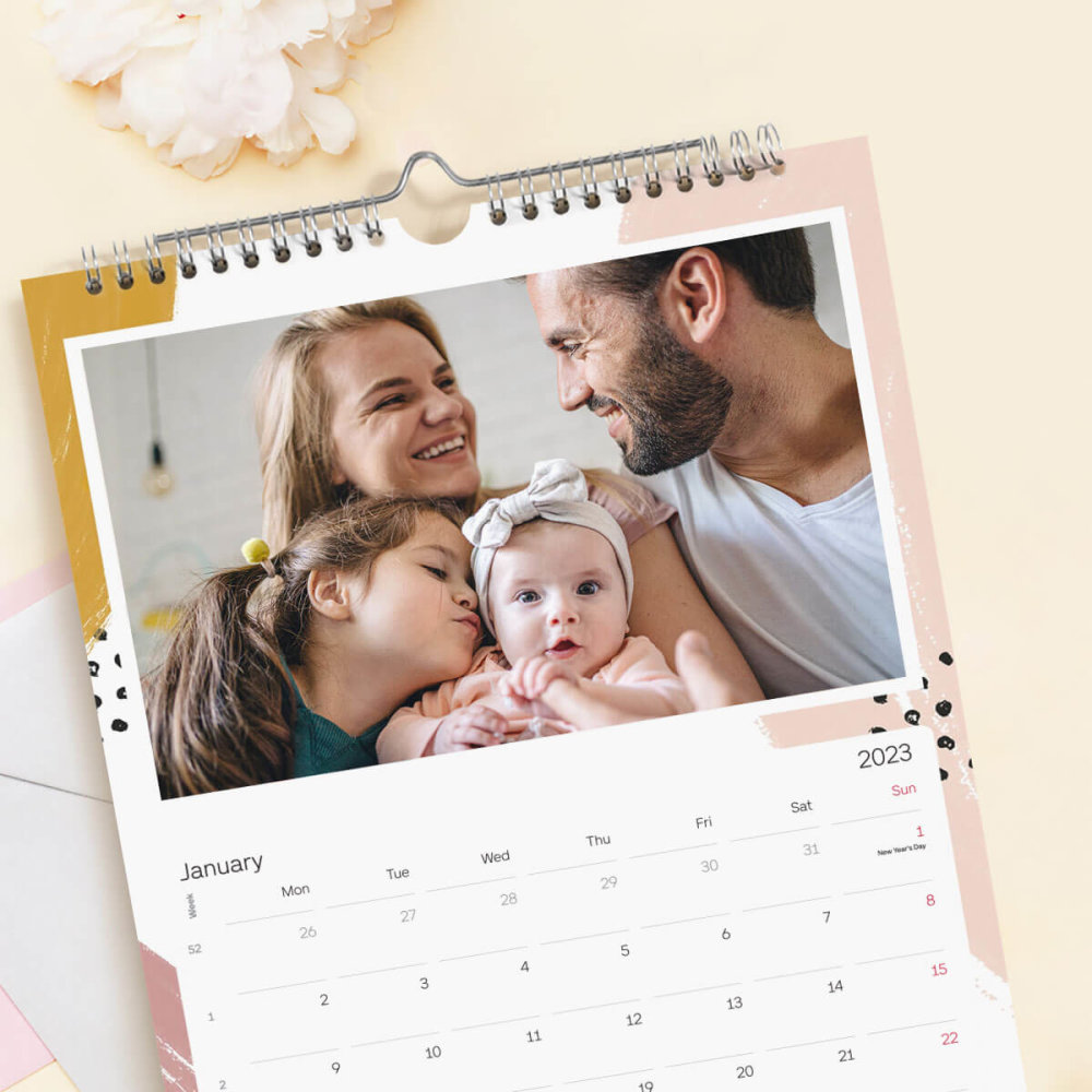 Personalised Calendar Photo Printing on Calendars Optimalprint