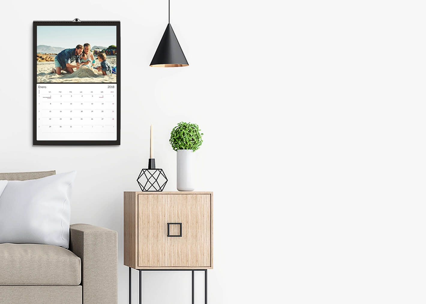 Calendarios De Pared 2026 - Pack De 2, Decorativos Para Año Nuevo Lunar (Año Del Caballo), Diseño Imitación Ratán