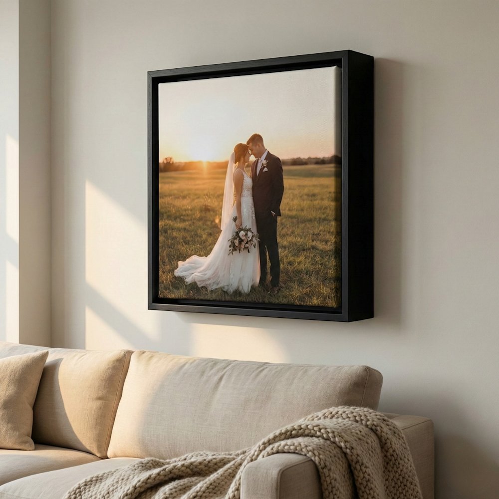 Tableau personnalisé photo coeur pour les amoureux Tableau personnalisé photo coeur pour les amoureux