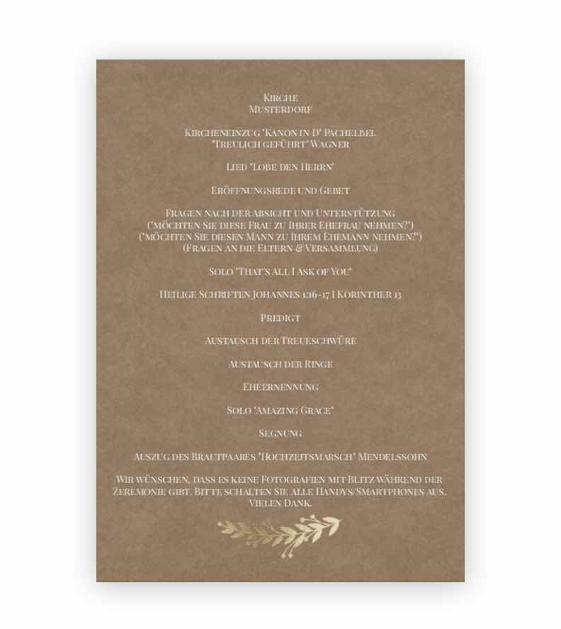 Einladungskarten Holzerne Hochzeit Drucken