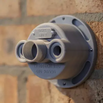 ABS wall socket part