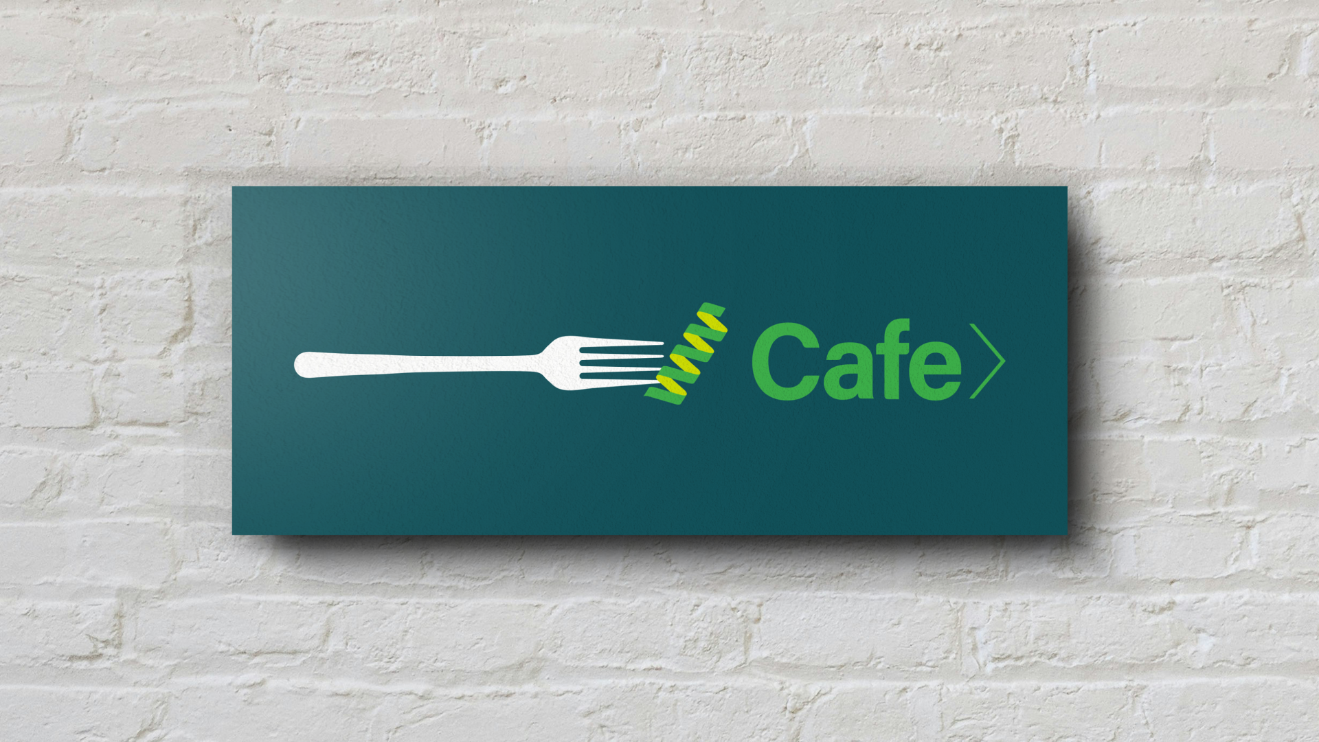 Wornal Park Cafe Signage