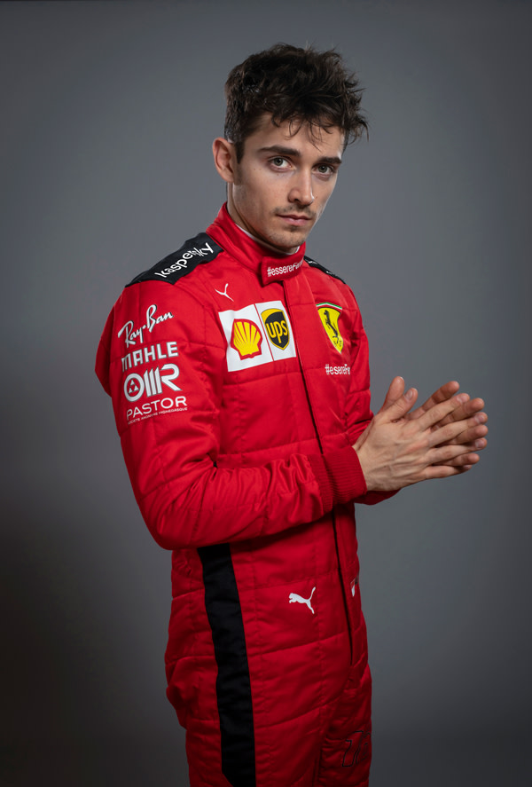 Il pilota della Ferrari Charles Leclerc si racconta prima del Gran