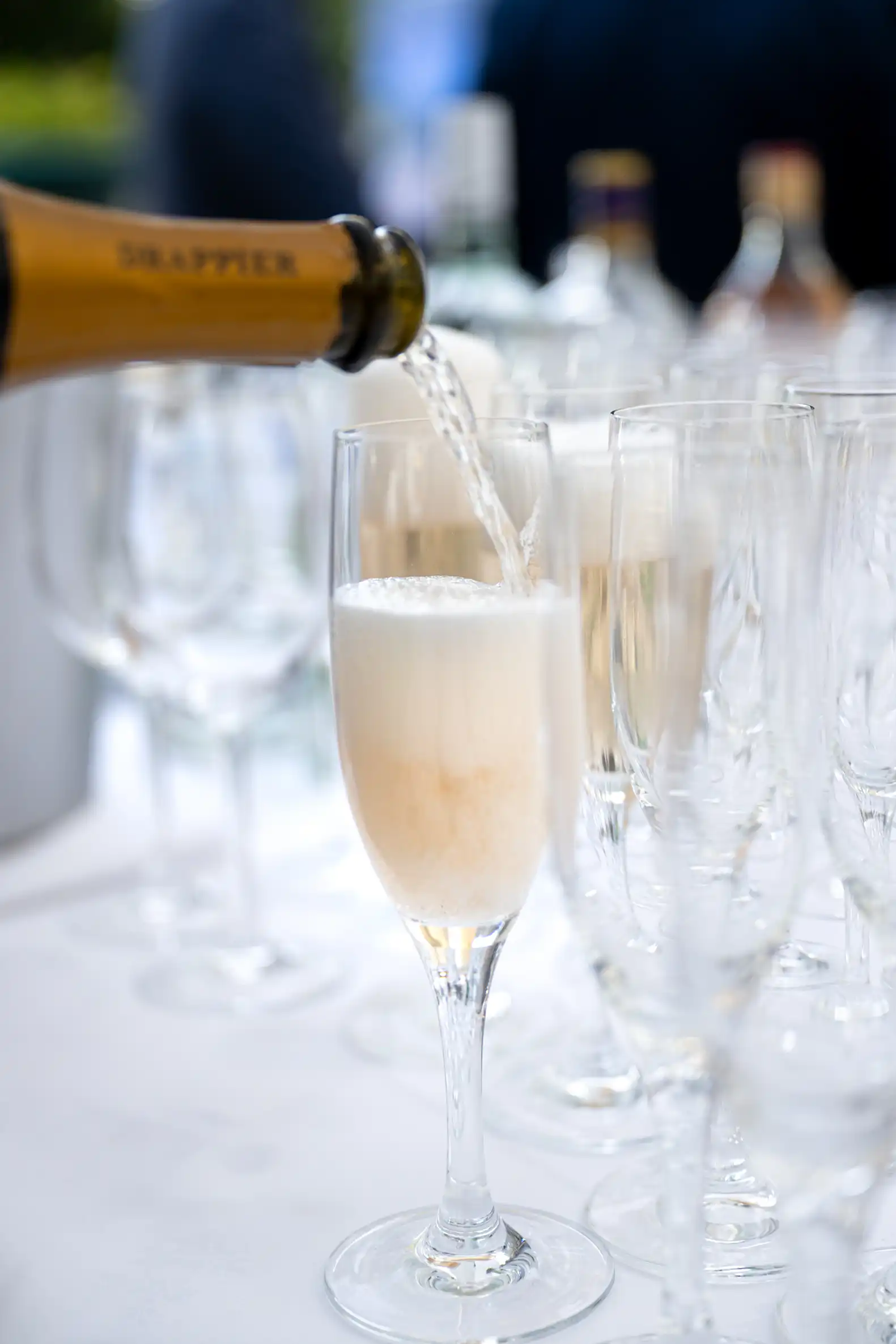 Monaco Yacht Show Event Champagne Toast