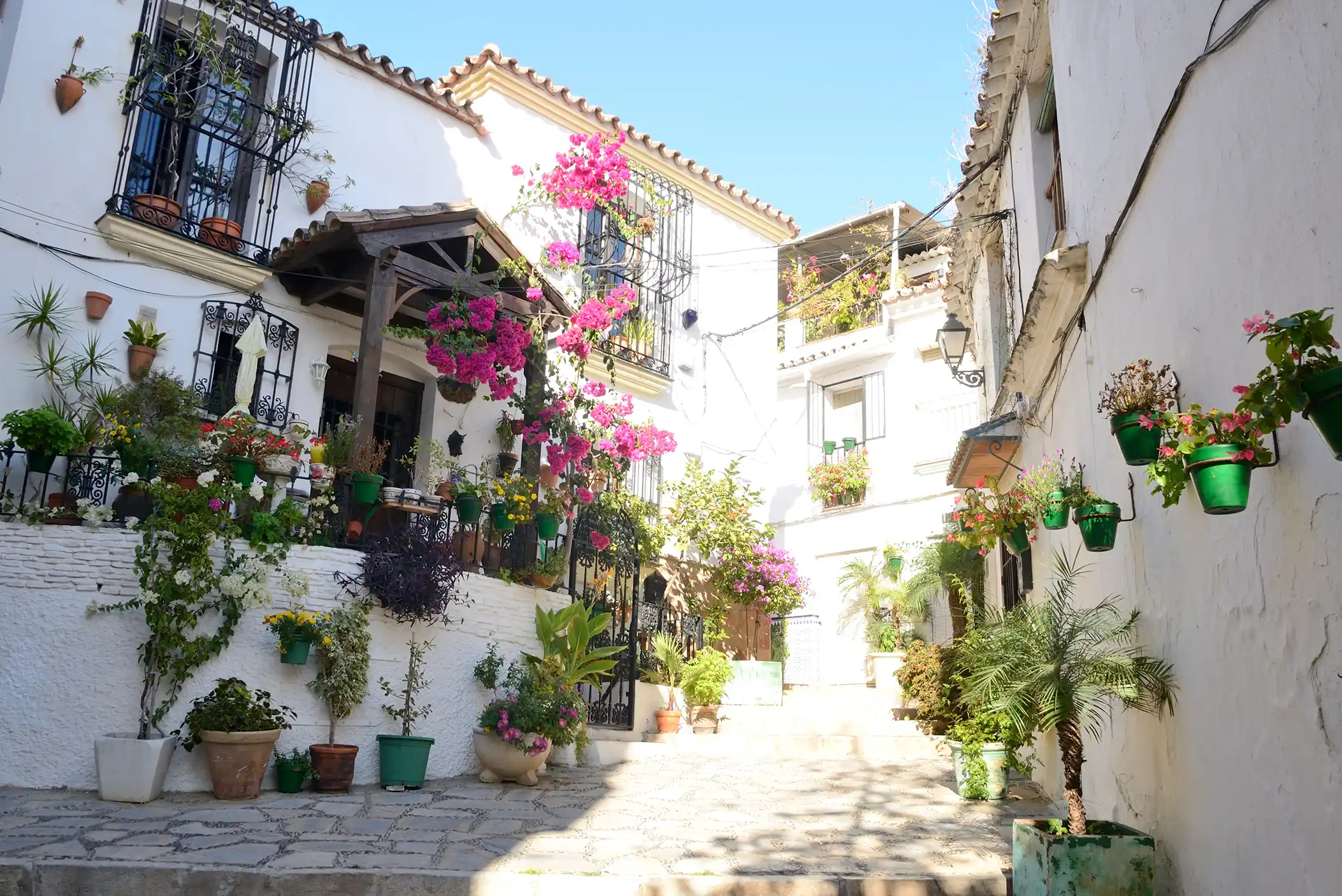 street view of Málaga, Spain