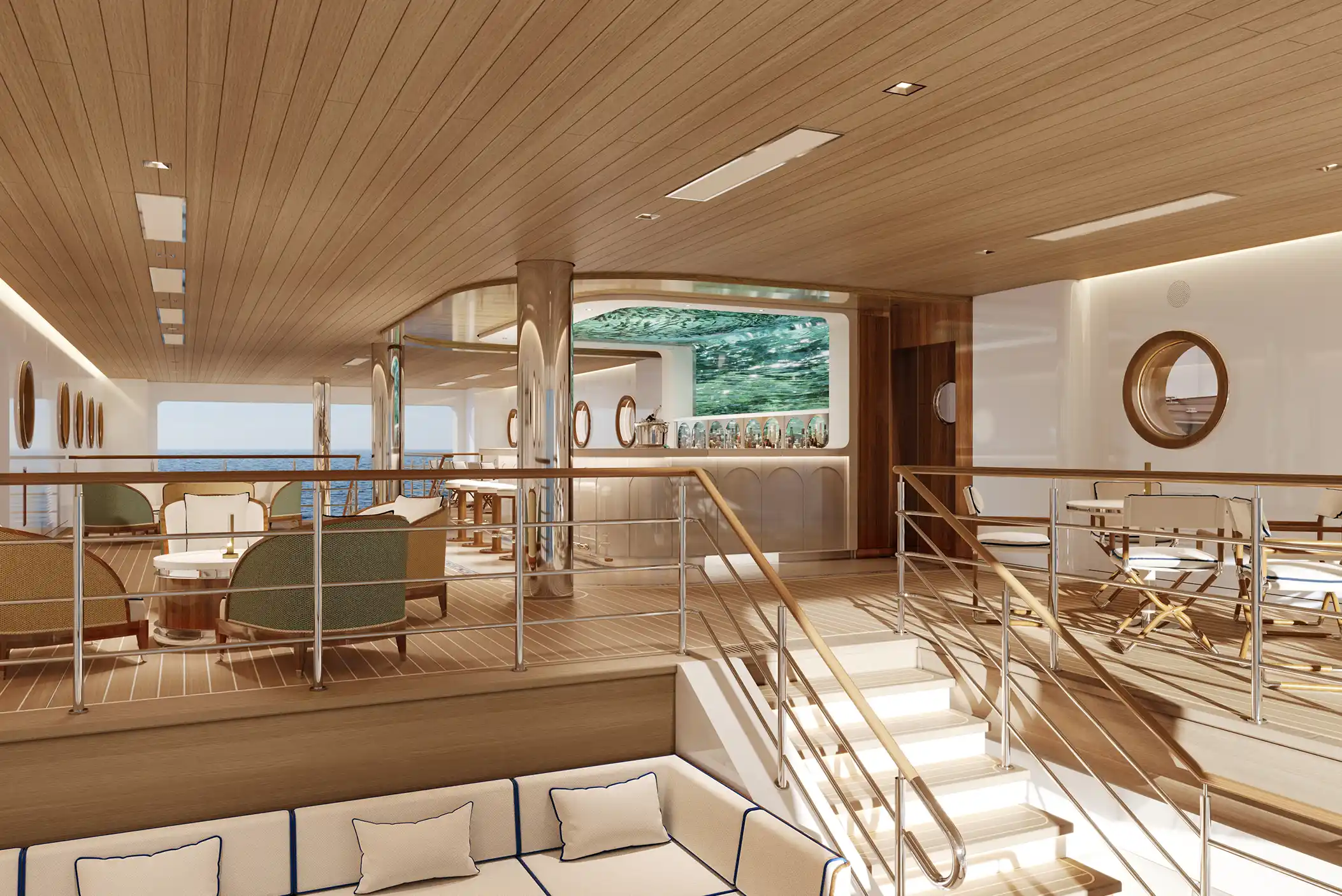 Transverse Marina von Four Seasons Yachts direkt auf Höhe des Meeres
