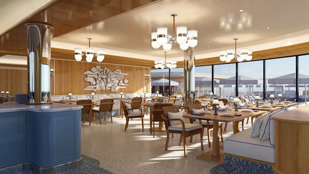The Terrasse restaurant on Four Seasons I