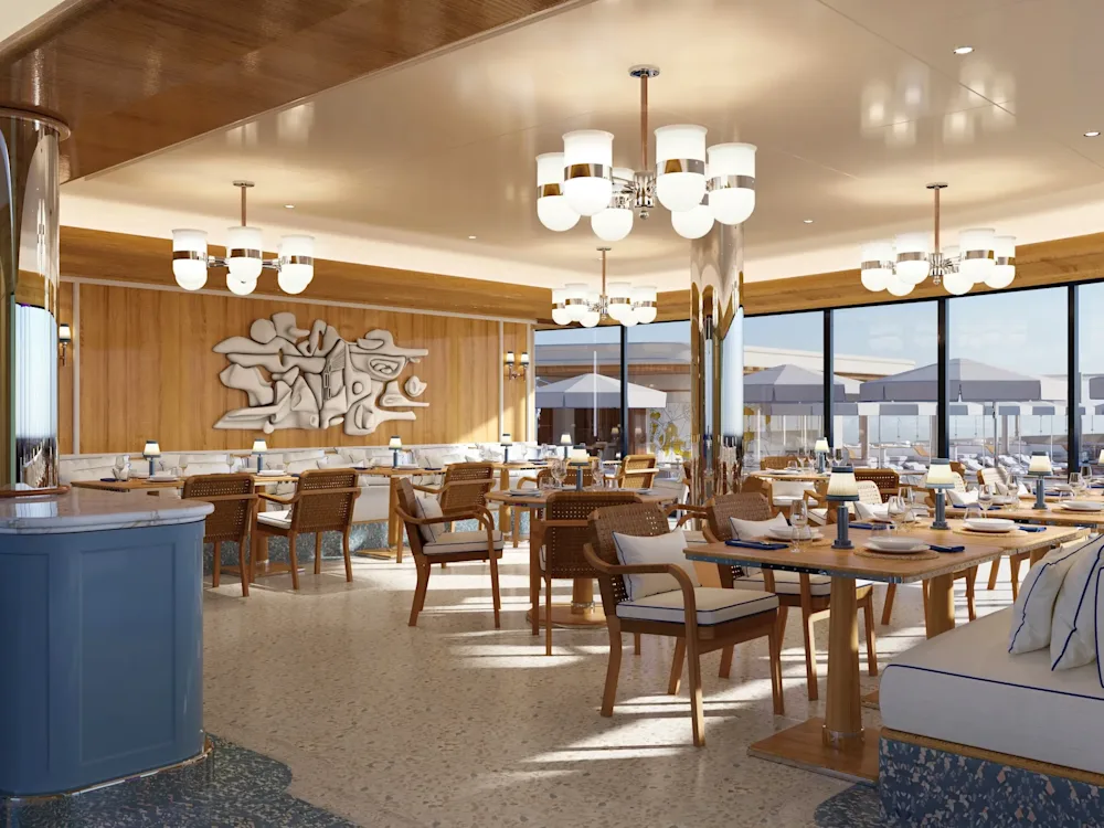 The Terrasse restaurant on Four Seasons I