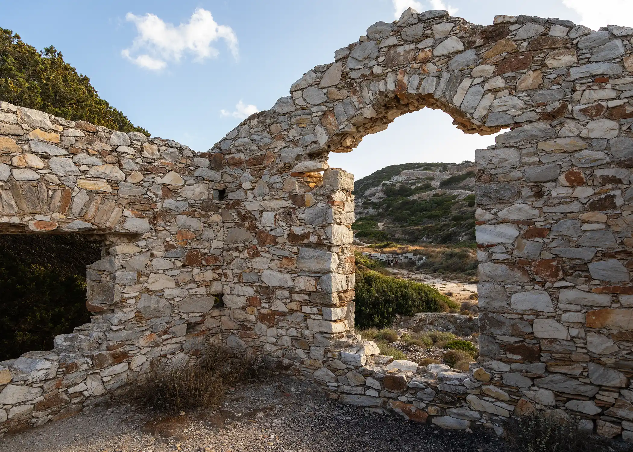 Paros Greece Marble Quarries.