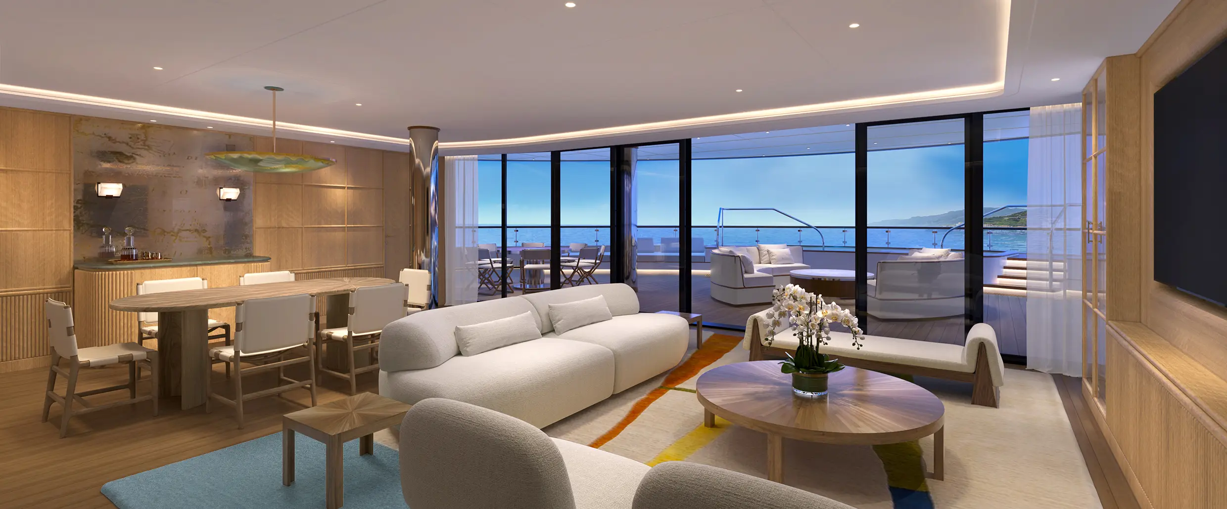 Saint-Tropez Suite - Living room