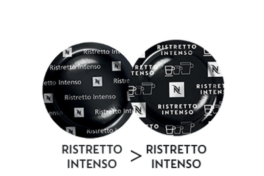 B2B Revamp Ristretto Intenso before/after