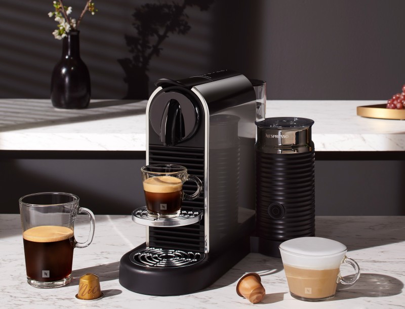 Dwars zitten Robijn naakt Nespresso Citiz Platinum & Mlik D coffee machine | Nespresso