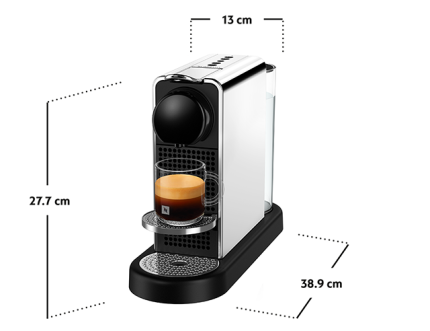 Citiz Platinum C Silver - dimensions