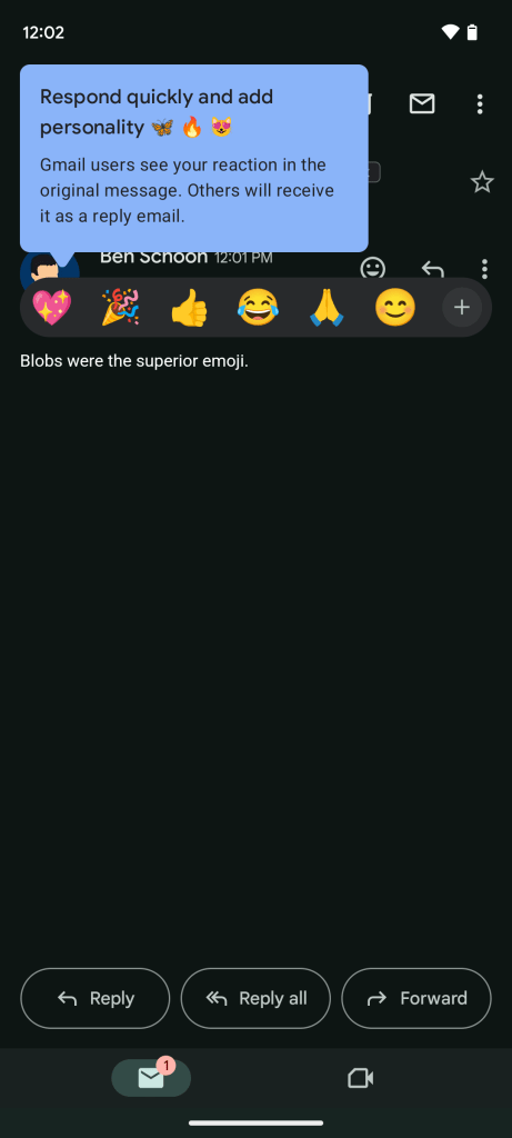 Gmail Introduces Emoji Reactions for Expressive Email Communication