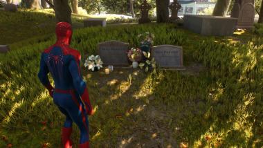 Spider-Man 2: Honoring Aunt May and Uncle Ben’s Graves