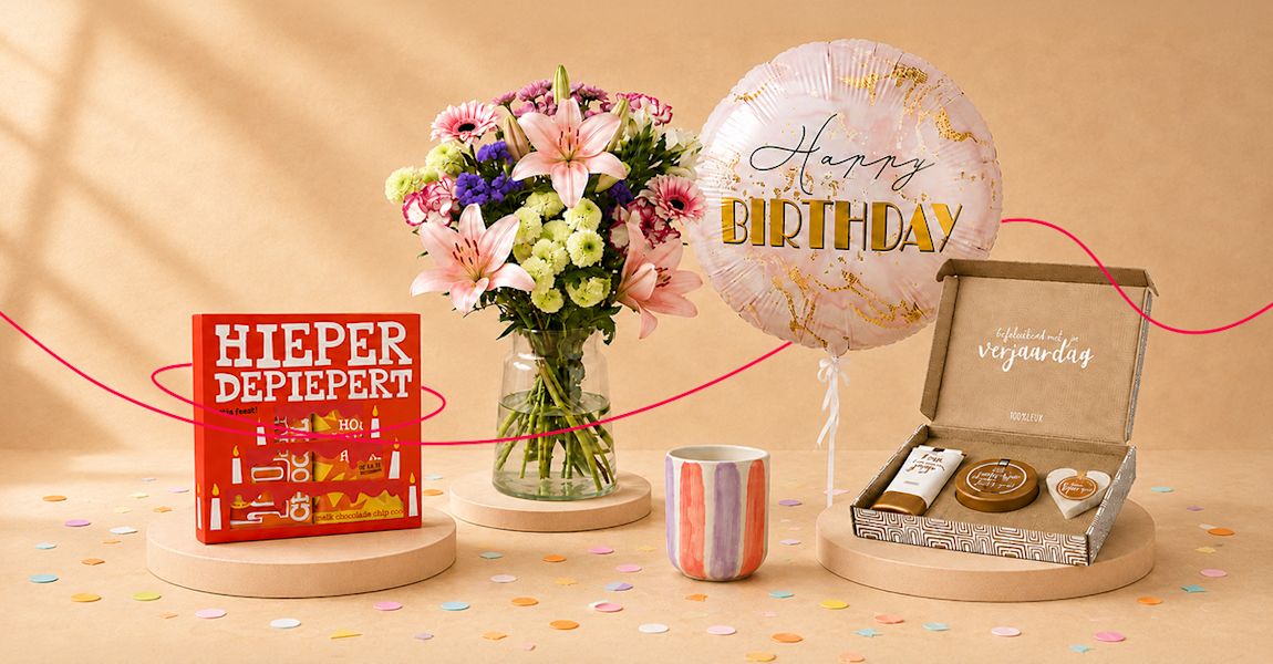 Cadeaus voor iedere jarige