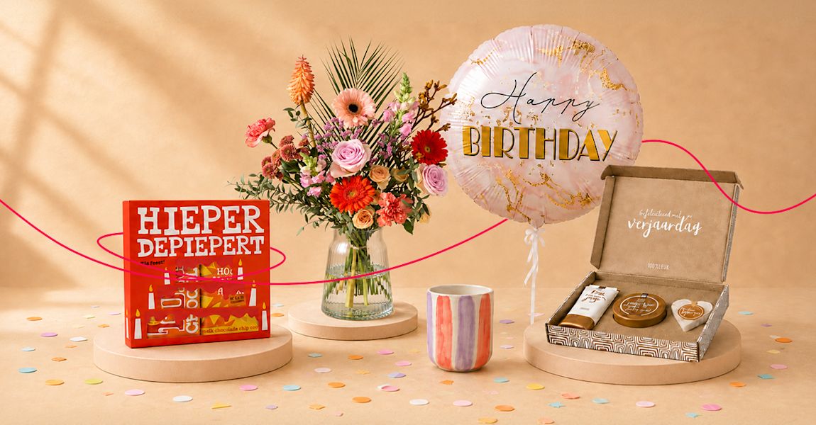 Cadeaus voor iedere jarige