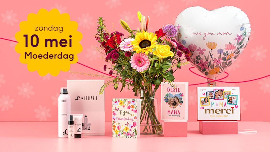 Verras jouw mama op Moederdag