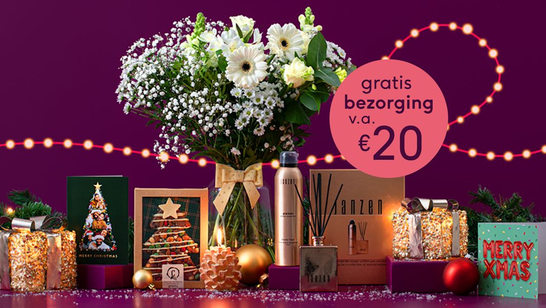 Gratis bezorging vanaf € 20