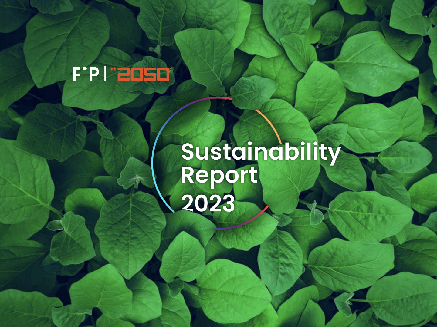 2050 sustainability report image