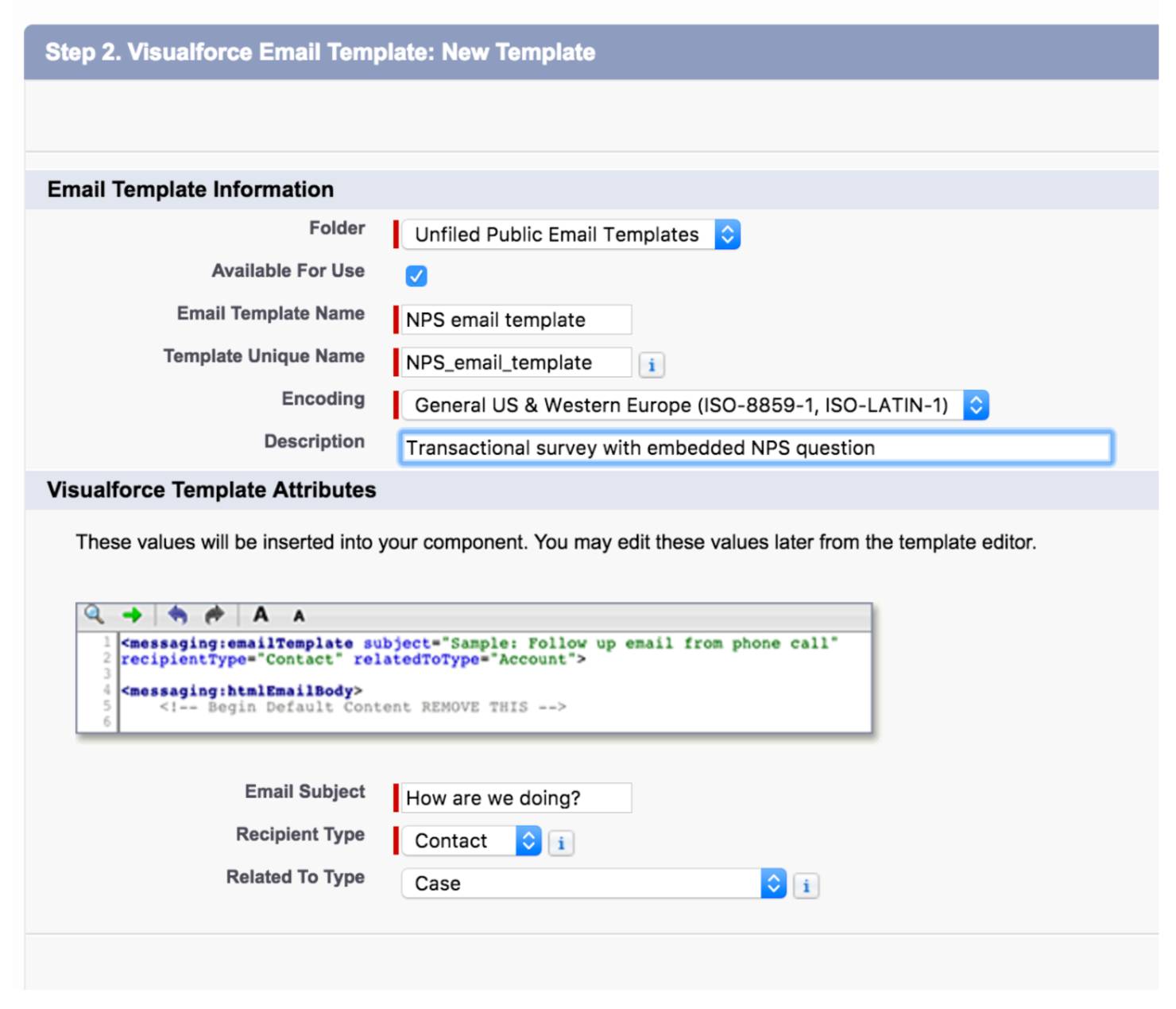 Sending Transactional Emails with Salesforce Using Visualforce
