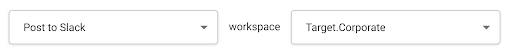 slack workspace : target.corporate.workspace
