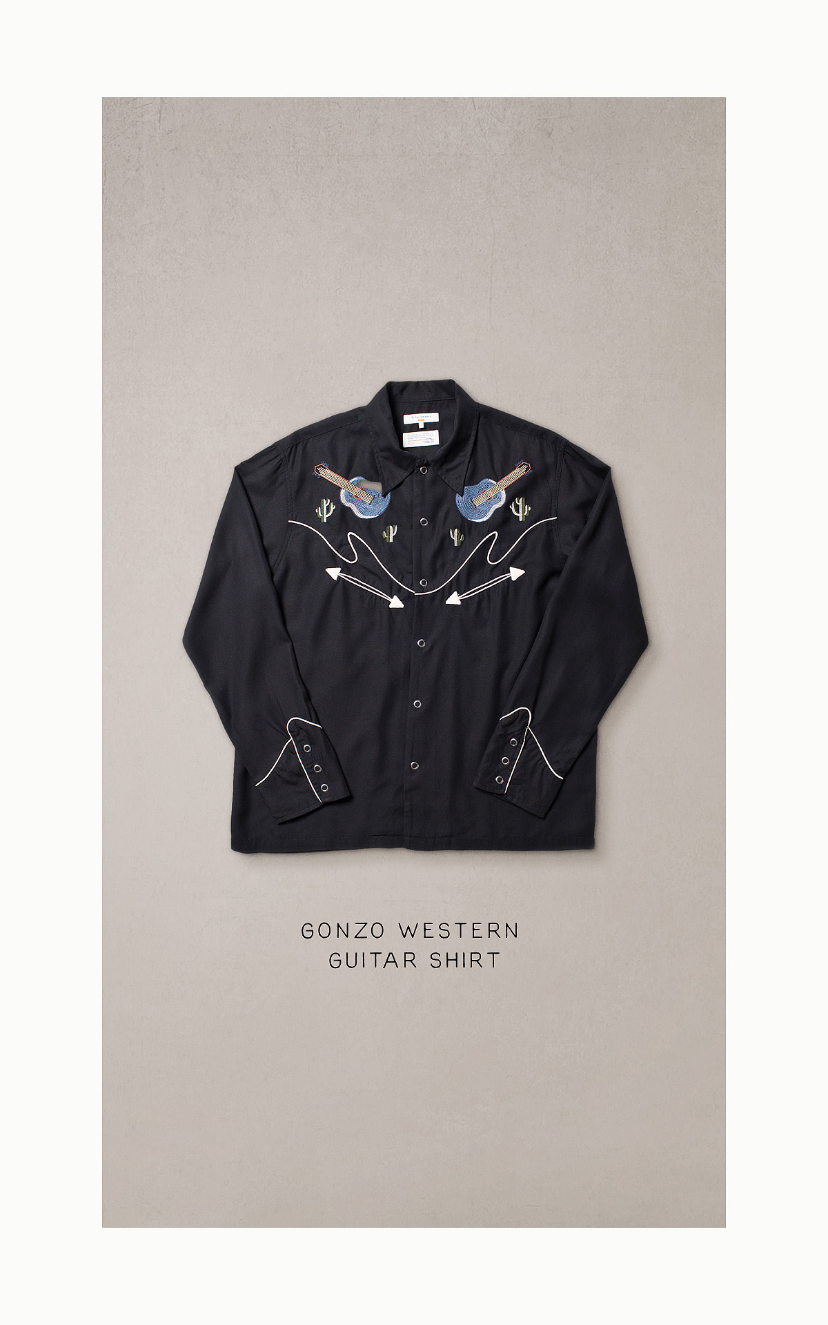 Gonzo Western Guitar Shirt