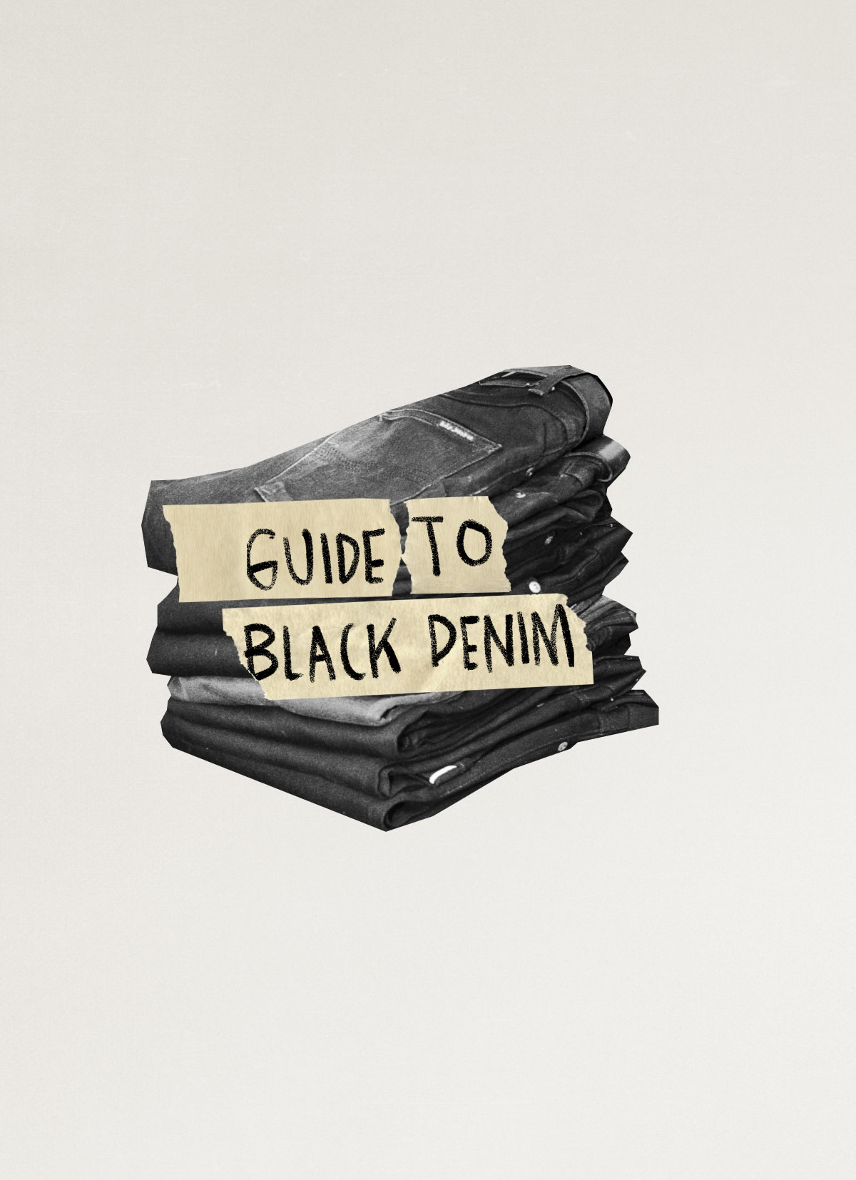 Nudie Jeans Guide to black denim