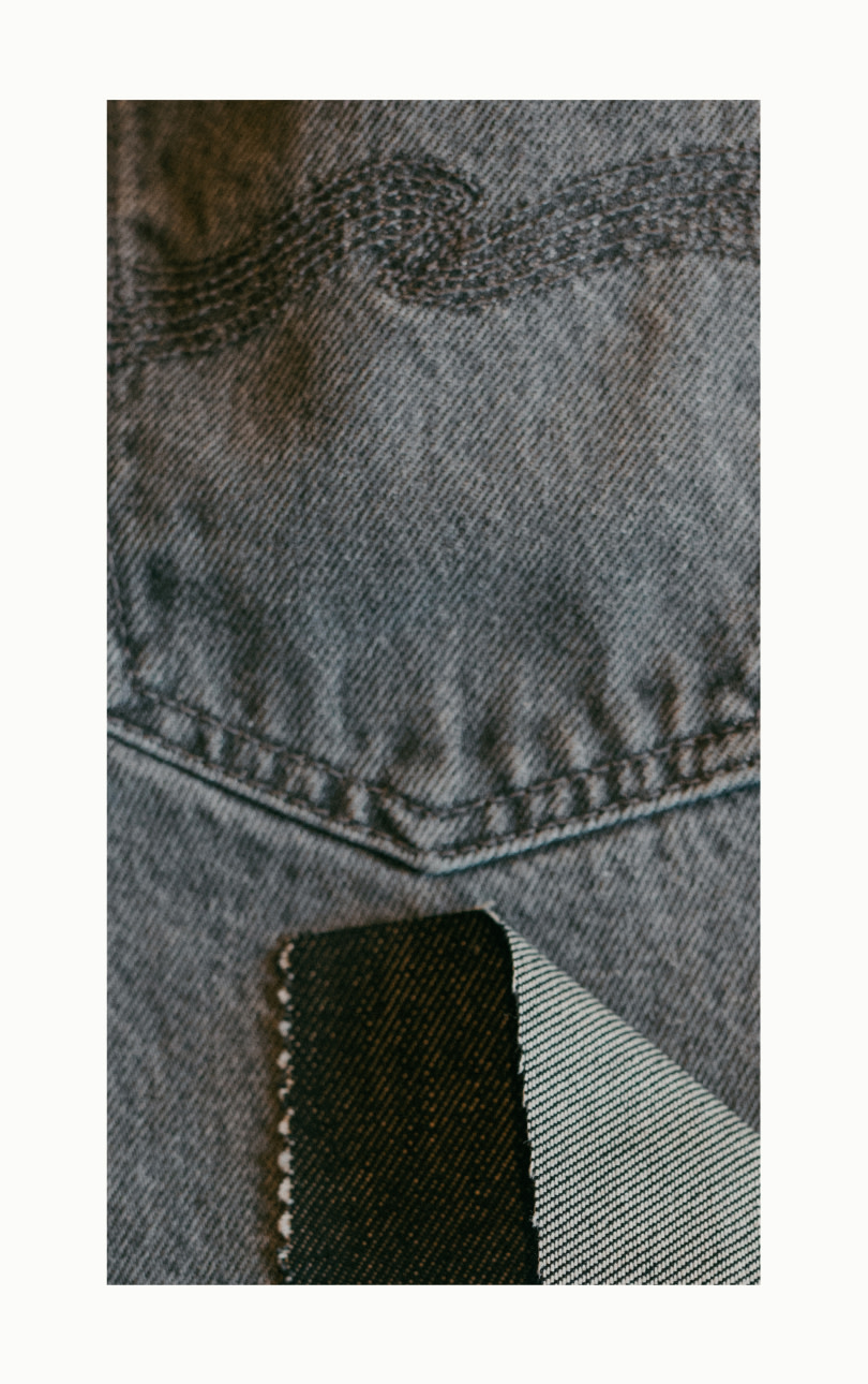 Black Denim Guide - Black Denim Detail