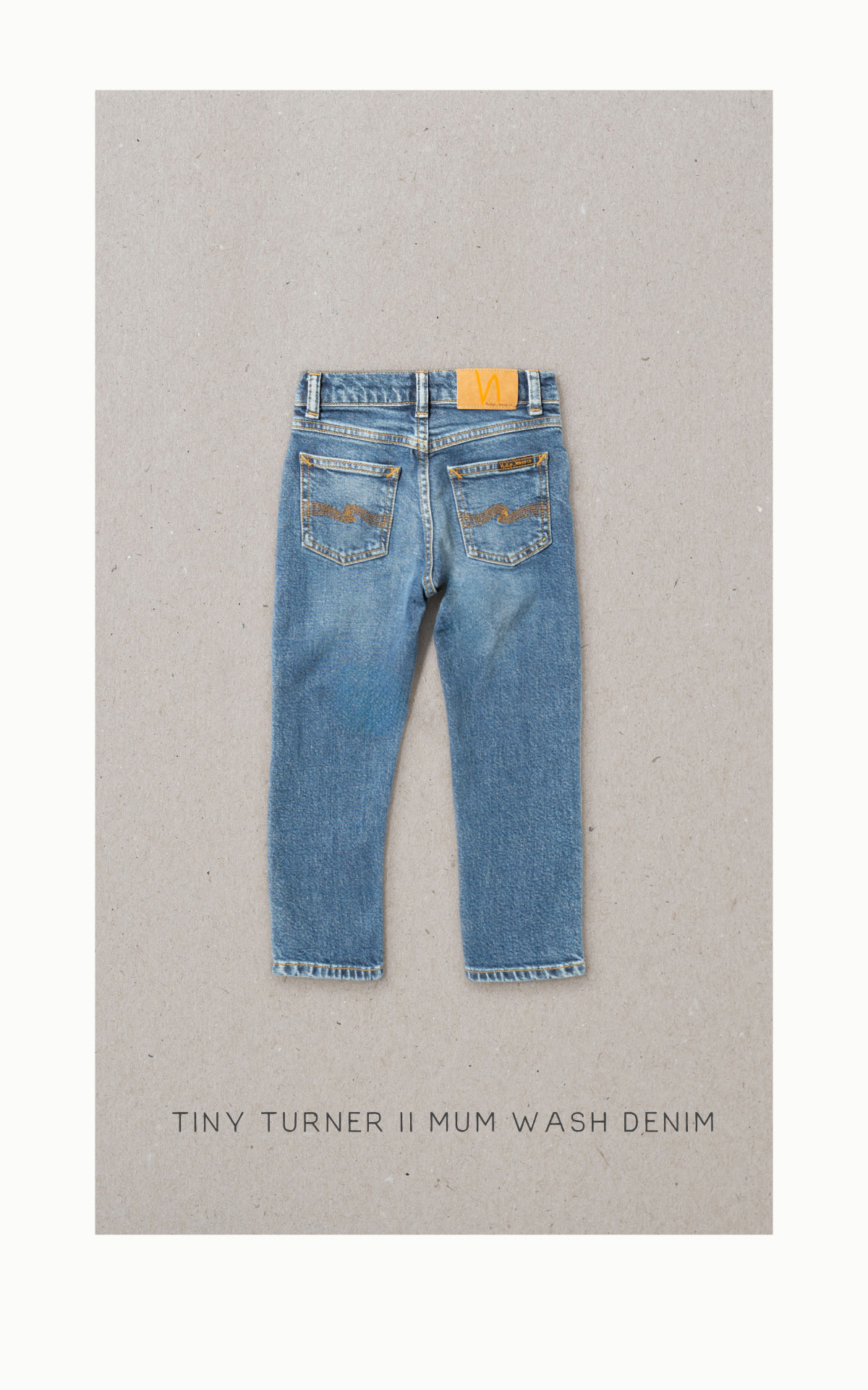 Tiny Turner II Mum wash Denim