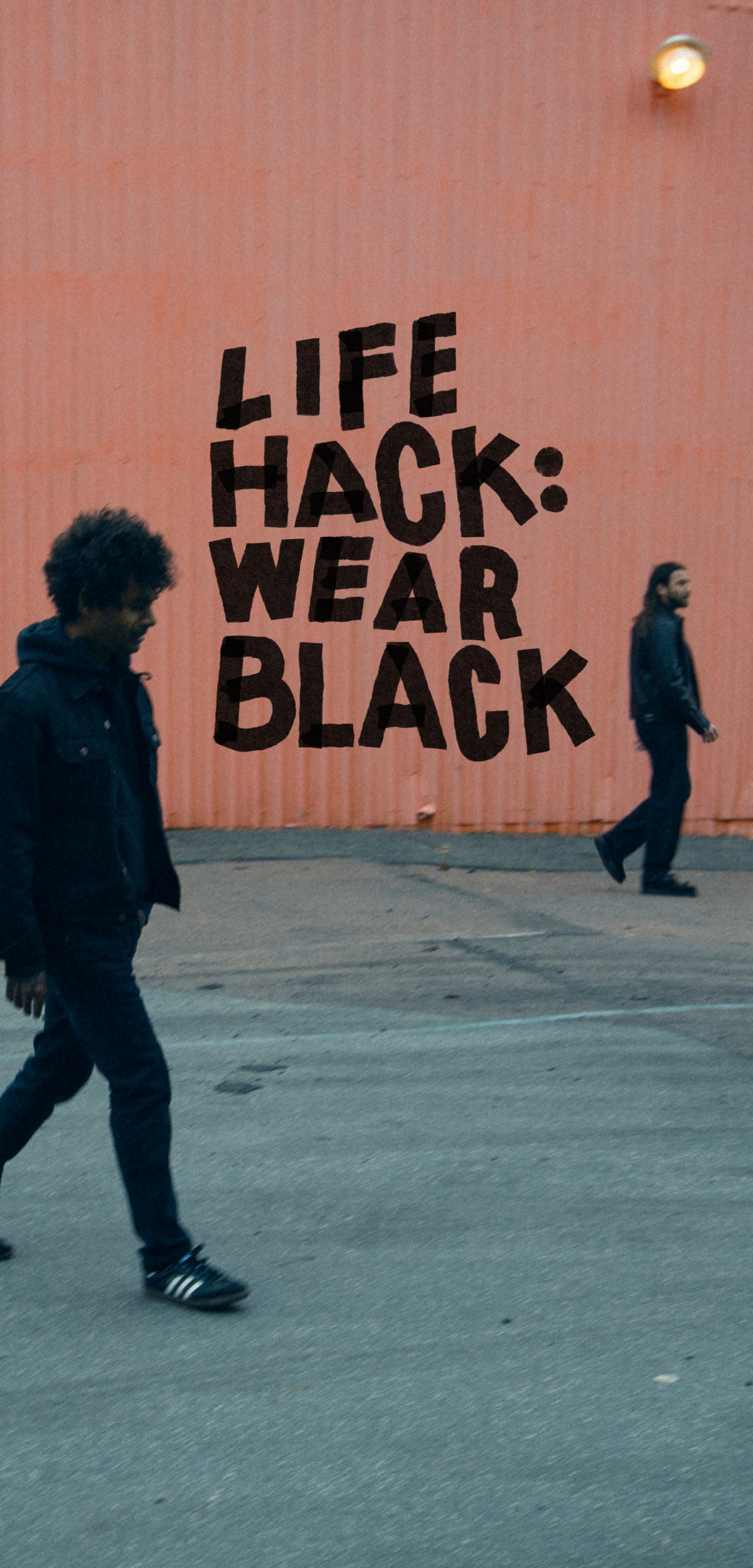 Life Hack Wear Black