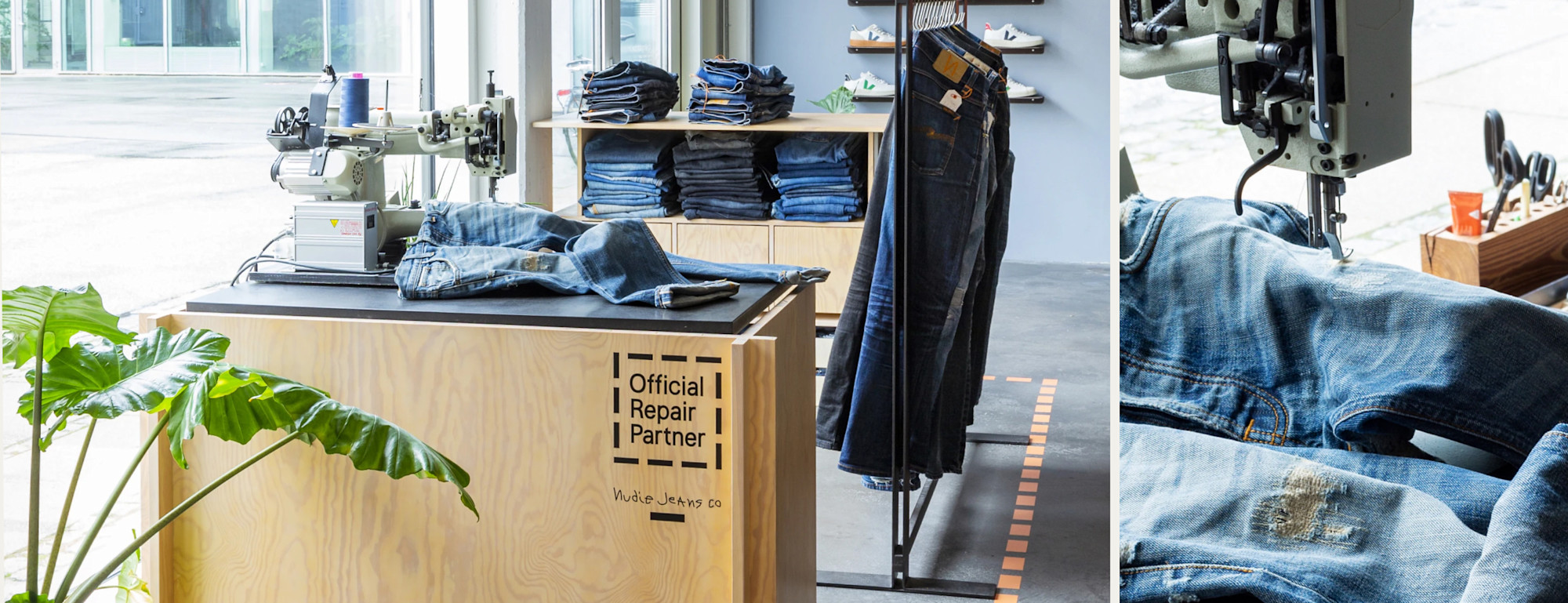 Nudie Jeans A Lifetime Promise of Free Repairs Nudie Jeans® 100