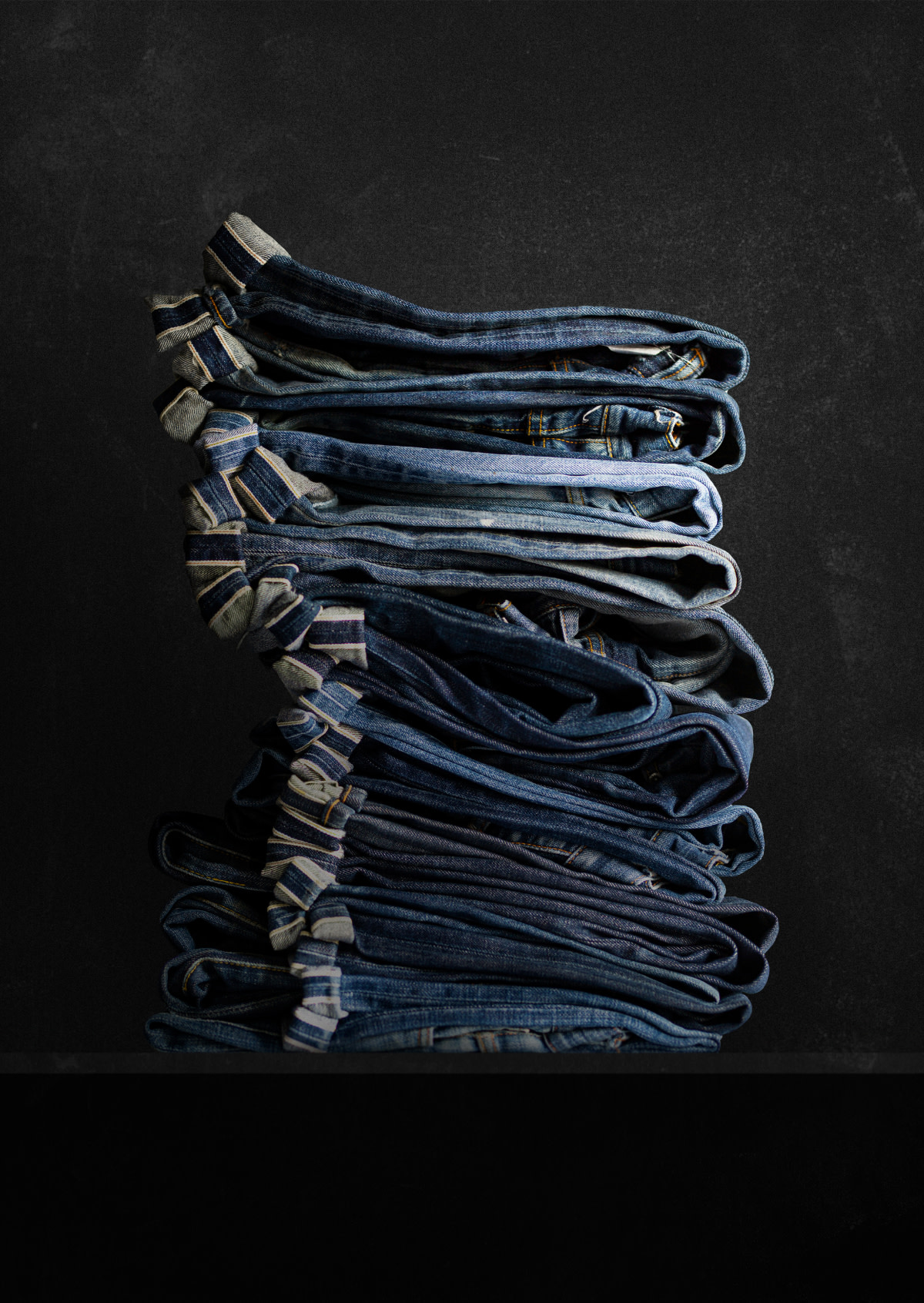 Nudie Jeans Selvage pile