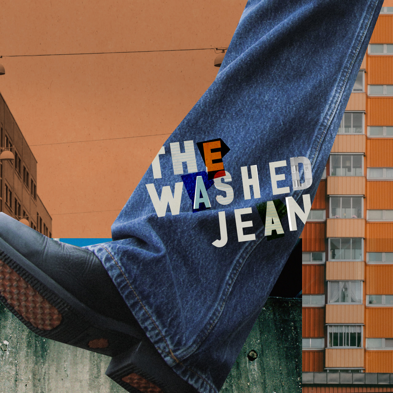 Washed jeans women