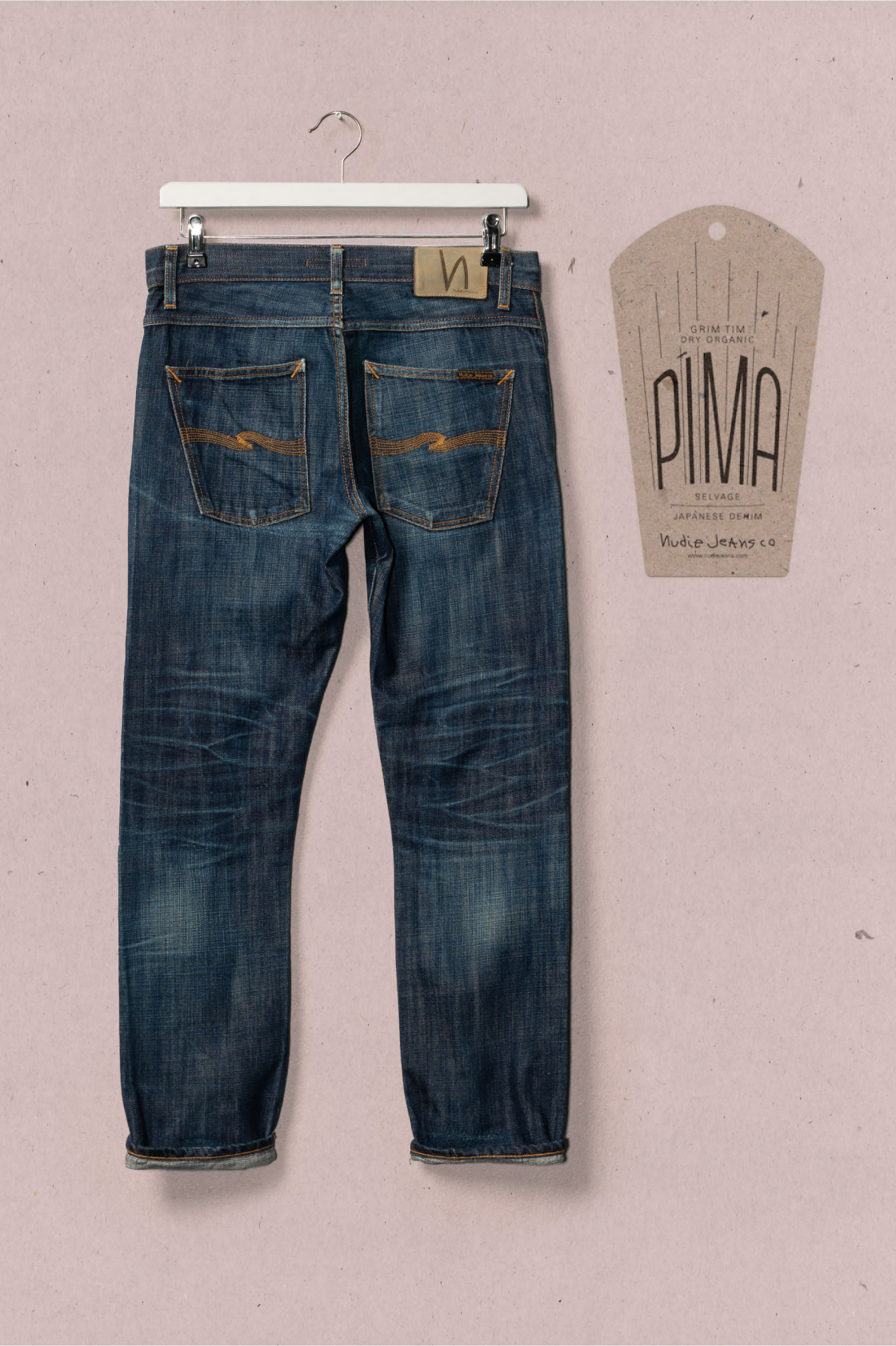 Davids Re-use jeans Dry Pima Selvage
