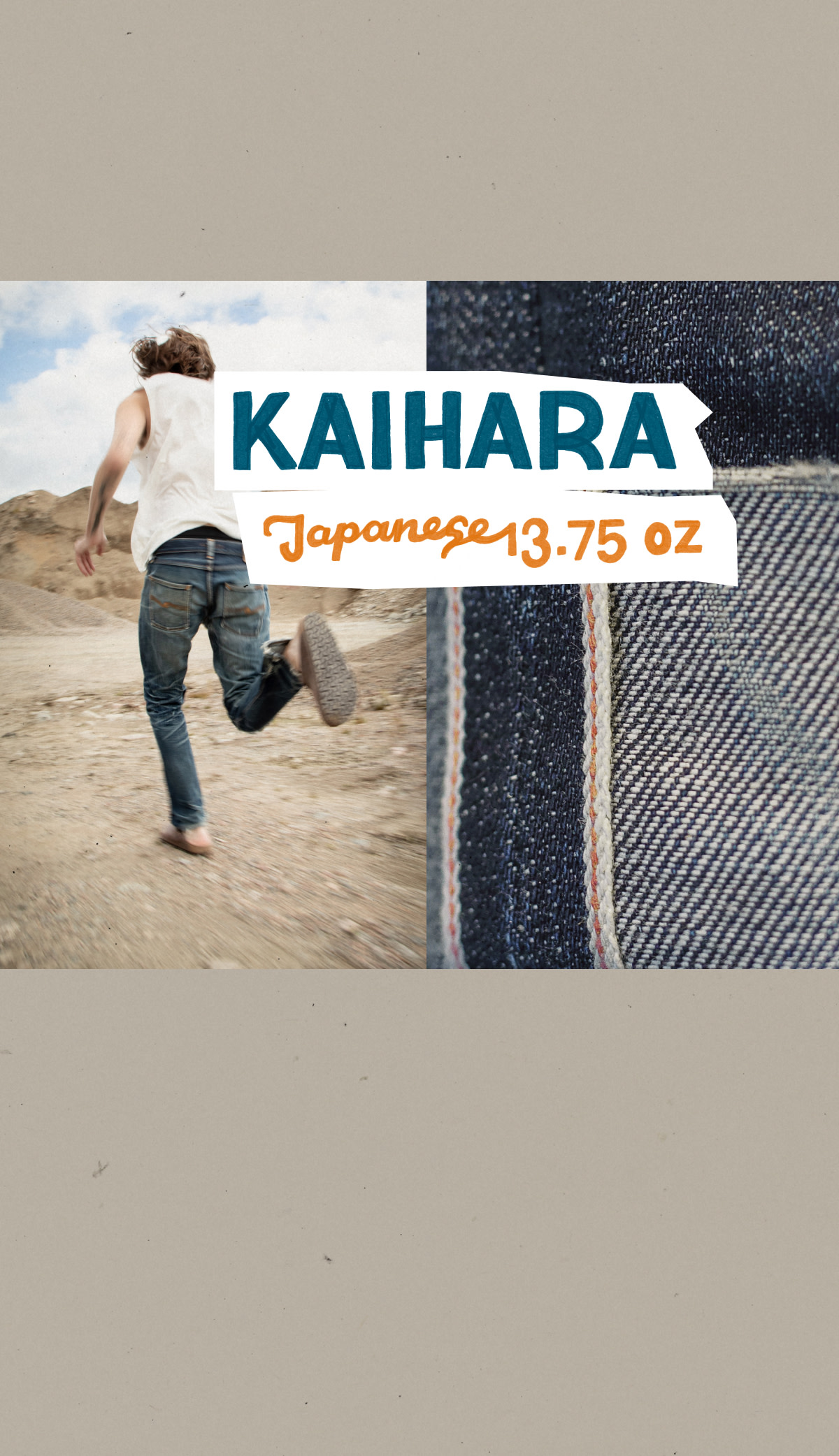 Kaihara Selvage 13.75 oz