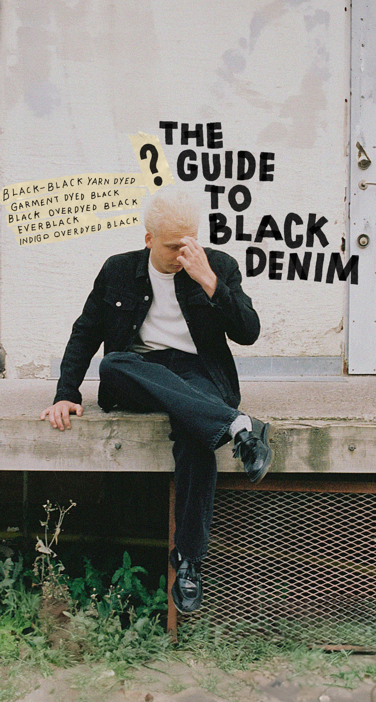 The Guide to Black Denim