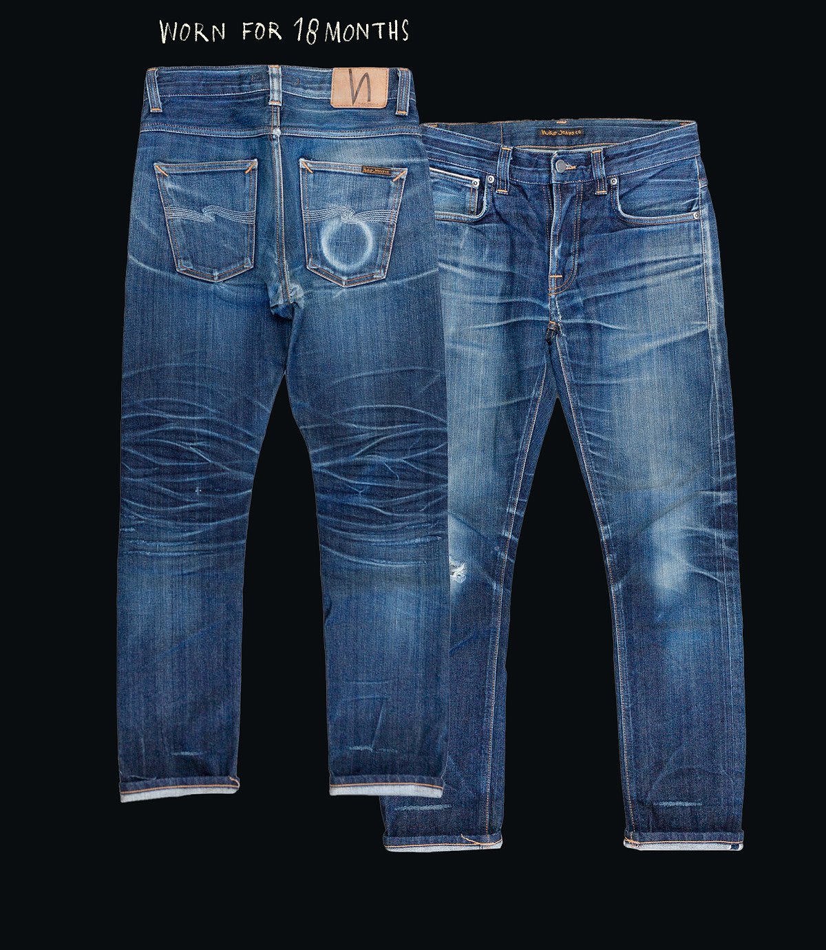 Ecru embo – Nudie Jeans® | 100 % Bio-Denim