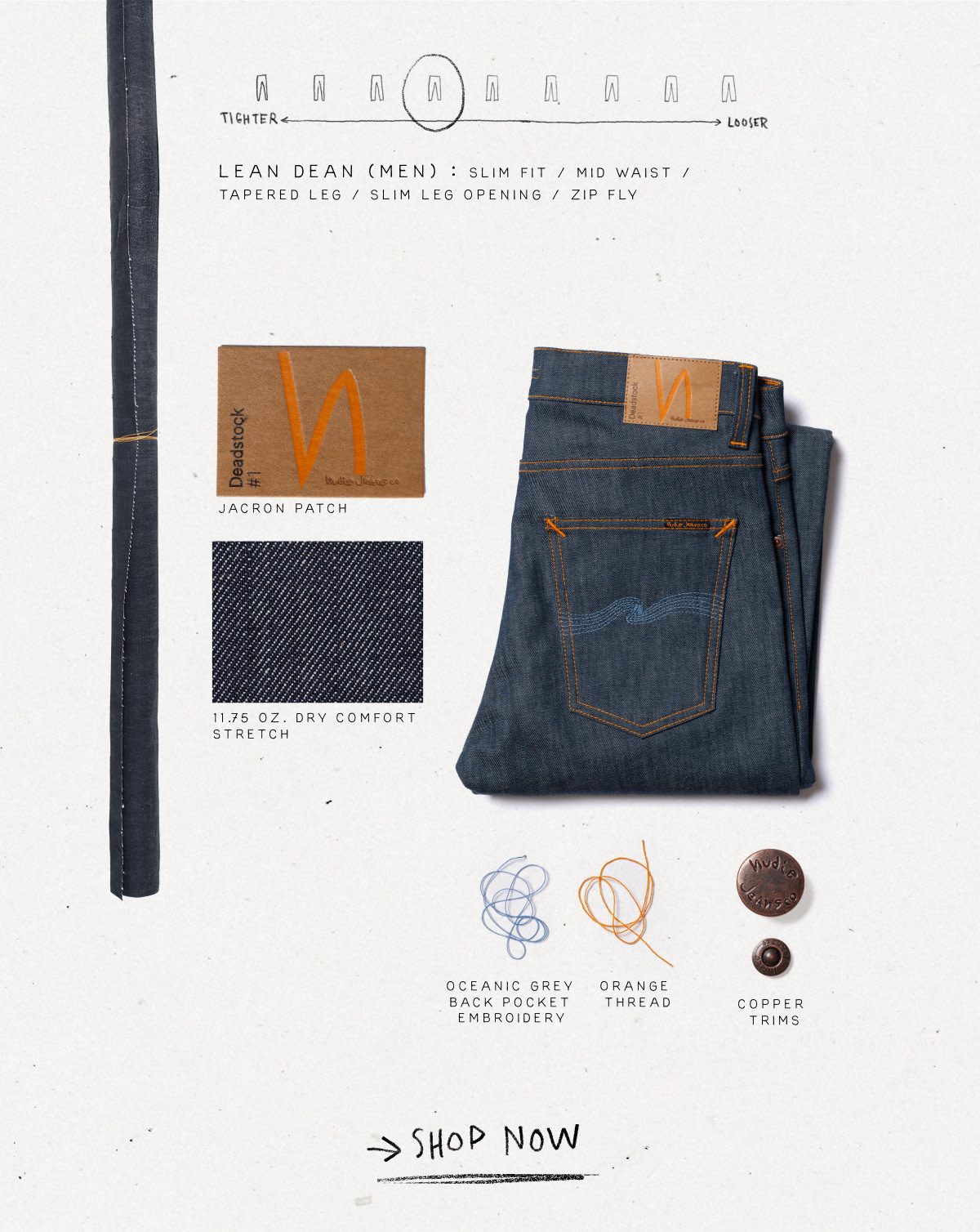 Deadstock – Nudie Jeans® | 100% Organic Denim