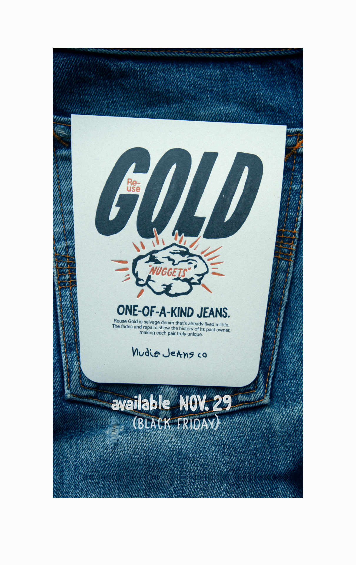 Re-use GOLD coming NOV 29  Black Friday