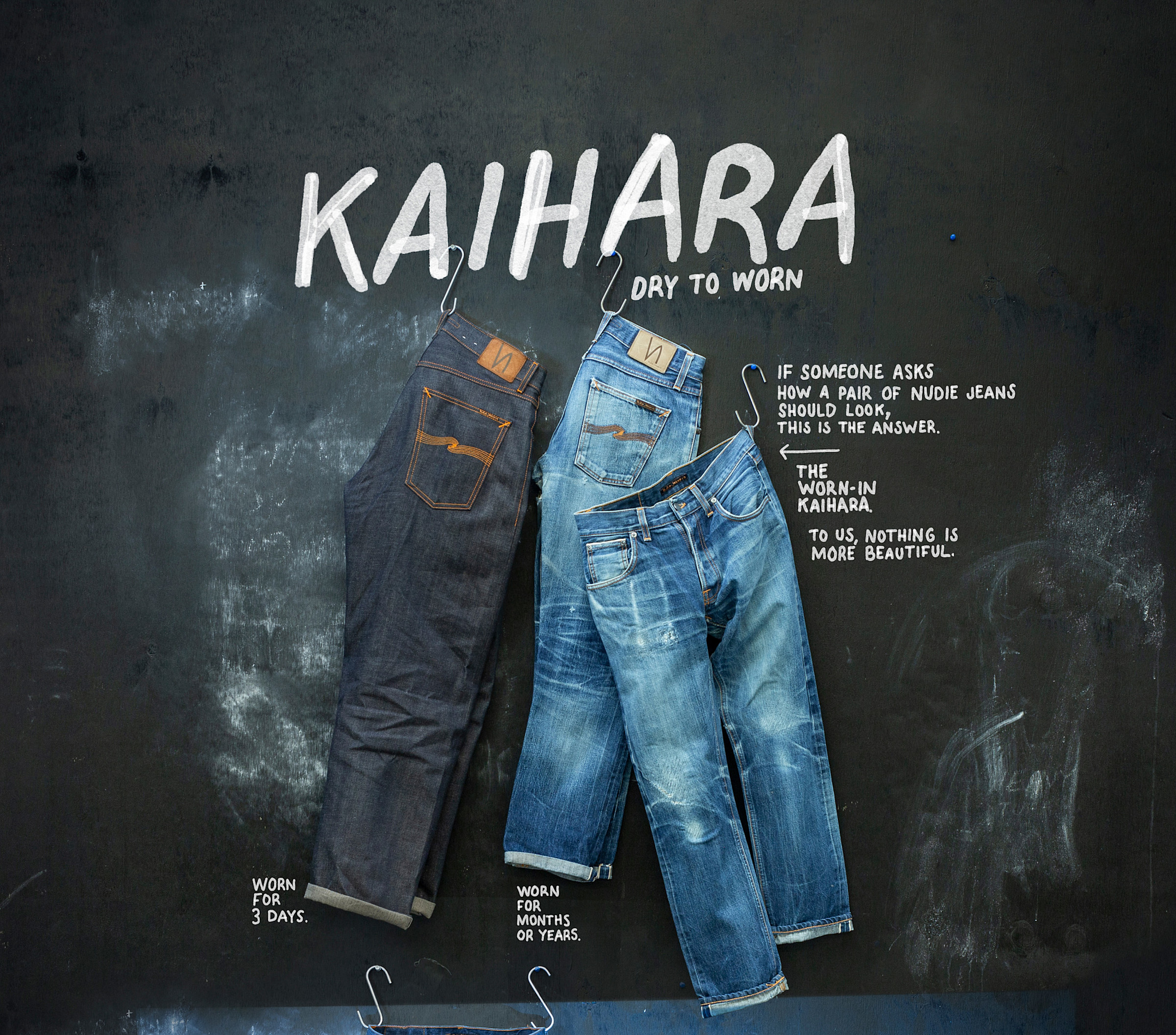 Kaihara Dry to worn, a love story since 2001