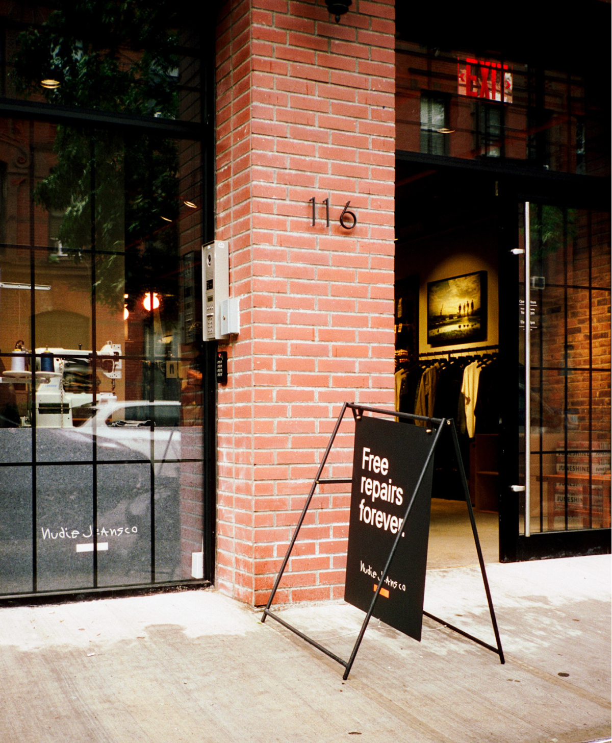 Brooklyn! Your new Nudie Jeans Repair Shop is now open. Nudie Jeans® | 100% Organic Denim Collection